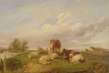 Na Canterbury Meadows, 1861